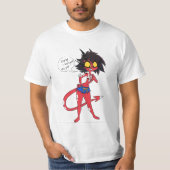 de cartoon van millie helluva t-shirt (Voorkant)