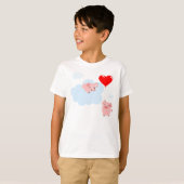 De Cartoon Varkens T-shirt (Voorkant volledig)