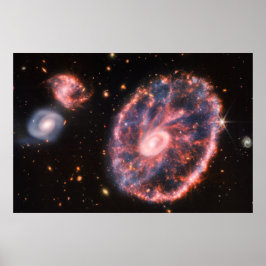 De cartwheel-as | MIRI & NIRCam | JWST Poster