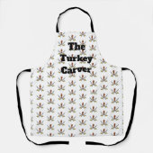 De Carver Thanksgiving Apron Turkije Schort (Voorkant)