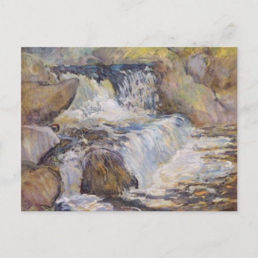 De cascade briefkaart (Voorkant)