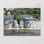 De cascades, Clare, Briefkaarten in Ierland (Voorkant)