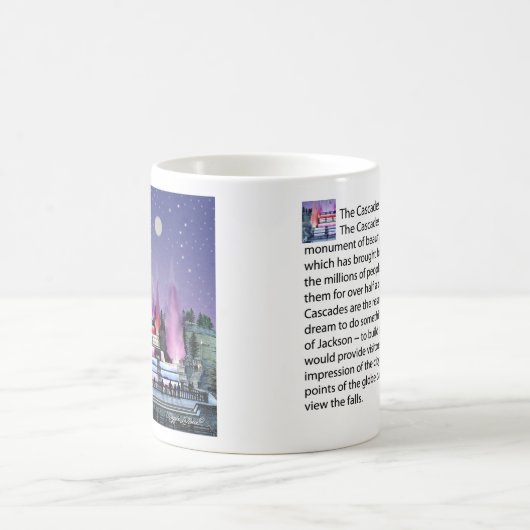 De Cascades Jackson Michigan Coffee-Mok Koffiemok (Center)