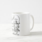 De CASEY Railroad lantern Coffee Mok (Voorkant rechts)