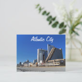 De casino's in Atlantic City Briefkaart (Staand voorkant)