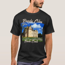 De Castle Family Pride van Scottish Brodie Clan T-shirt