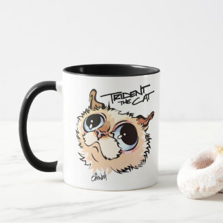 De Cat Illustrated Coffee Mok 02