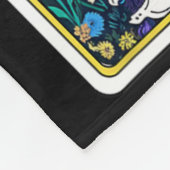 De Cat Lady Tarot Kaart Skelet Moederdag Cat L Fleece Deken (Hoek)