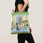 De Cat Life Cat Lover's Canvas tas (Dichtbij)