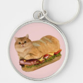 De Cat Loaf Sandwich Sleutelhanger (Voorkant)