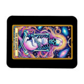 De Cat Lover Tarot Kaart Magnet Magneet (Horizontaal)