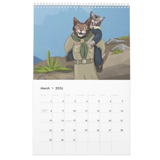 De Cat Scouts 2020-kalender Kalender (Mar 2026)