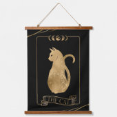 De Cat Tarot-Kaart Hangend Wandkleed (Voorkant)