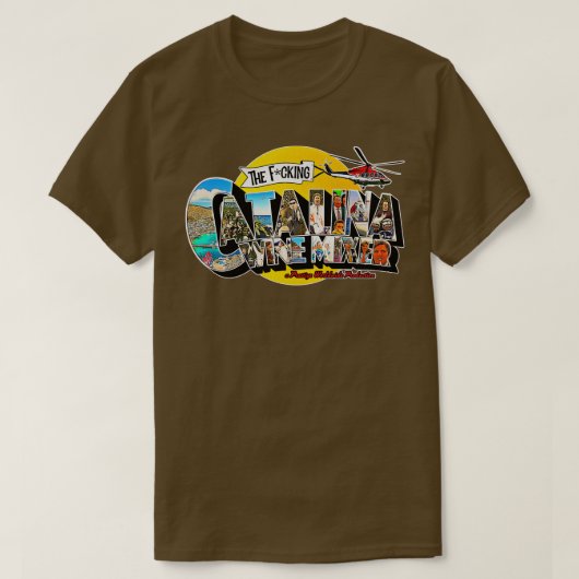 De Catalina-wijnmixer T-shirt (Design voorkant)