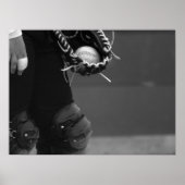 De Catcher - Zwart-wit Poster (Voorkant)