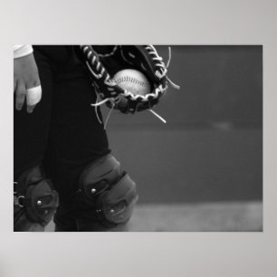 De Catcher - Zwart-wit Poster