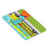 de Catching School Bus Flexi Magnet Magneet (Rechterzijde)