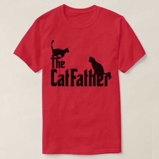 De CatFather 1 T-shirt (Design voorkant)