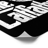 De Catfather Grappige Kat Papa Vaders Dag Film Pun Poster (Hoek)