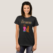De Catmoeder Maine Coon Cat Moeder Cat Mam T-shirt (Voorkant volledig)