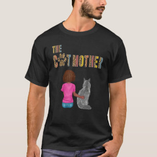 De Catmoeder Maine Coon Cat Moeder Cat Mam T-shirt