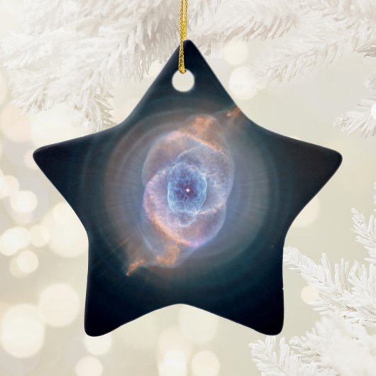 De Cat's Eye-nevel Ster Foto Keramisch Ornament