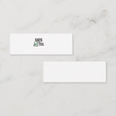 DE CATS ZIJN INEVITALE ONDERWIJS IS OPTIONEEL MINI VISITEKAARTJE (Voorkant / Achterkant)