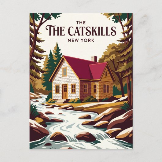 De Catskills VS Briefkaart (Voorkant)