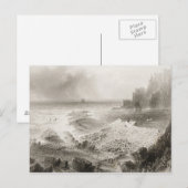 De Causeway van de Giant van boven Briefkaart (Voorkant / Achterkant)