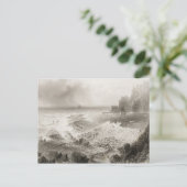 De Causeway van de Giant van boven Briefkaart (Staand voorkant)
