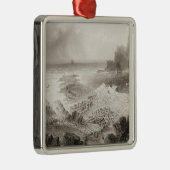 De Causeway van de Giant van boven Metalen Ornament (Rechts)