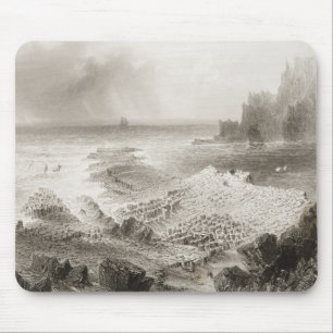 De Causeway van de Giant van boven Muismat