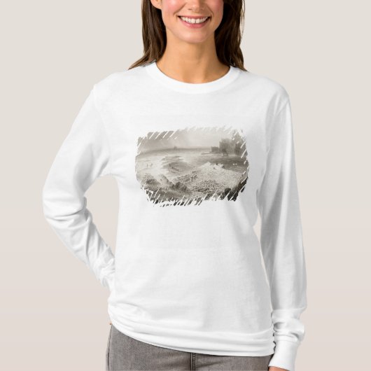 De Causeway van de Giant van boven T-shirt (Voorkant)