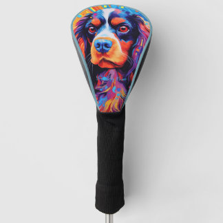 De Cavalier Koning Charles Spaniel Hond 004 - Zett Golfheadcover