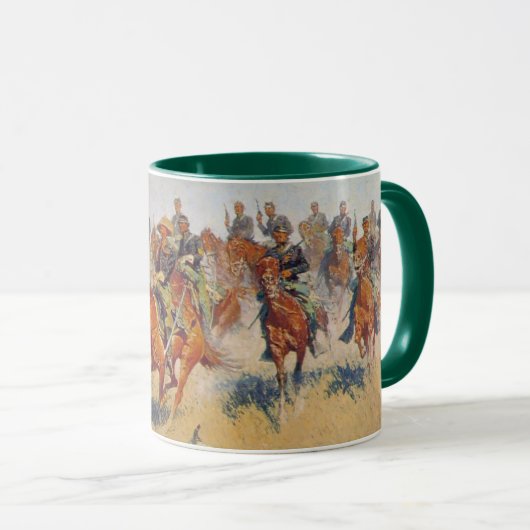 De Cavalry Charge Mok (Voorkant rechts)