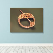 De Cavan of 'Queen's' Broche, uit Cavan Canvas Afdruk (Insitu (Houten vloer))