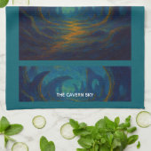De Cavern Sky Keukenhanddoek (Gevouwen)