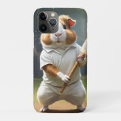 De cavia-cricketspeler: gekleed in het wit, Case-Mate iPhone case (Achterkant)