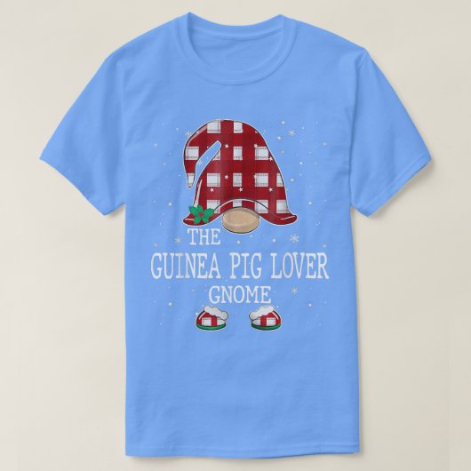 De cavia-liefhebber kabouter Cute Rode Buffalo Pla T-shirt (Design voorkant)