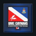 De Caymans duiken Magneet<br><div class="desc">De Caymans duiken</div>