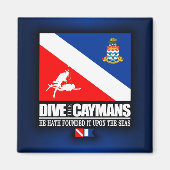 De Caymans duiken Magneet (Voorkant)