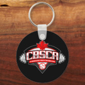 De CBSCA 2.25-inch Basic Button Sleutelhanger (Voorkant)