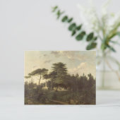 De Cedar van Libanon in de Jardin des Plantes Briefkaart (Staand voorkant)