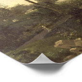 De Cedar van Libanon in de Jardin des Plantes Poster (Hoek)