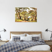 De Cedars van Libanon Canvas Afdruk (Insitu (Slaapkamer))