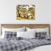 De Ceders van Libanon Canvas Afdruk (Insitu (Slaapkamer))