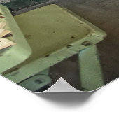 De cel van Alcatraz Artist Poster (Hoek)