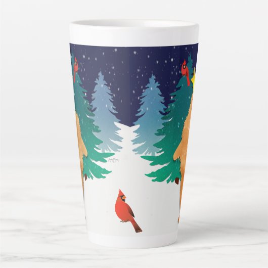 DE CELESTIËLE - KEUW - Latte Mok (Voorkant)