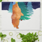 DE CELESTISCHE - CHOW - keukenhanddoek (Gevouwen)