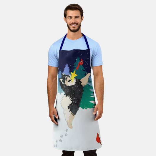 DE CELESTISCHE - FINSE LAPPHUND - Apron Schort (Gedragen)
